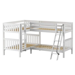 Maxtrix Twin Medium Corner Bunk Bed -Kids Furniture CRUX WS fb6a9c02 d8cc 447a 91d8 bdbfd6b74a54