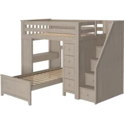 Jackpot Deluxe Chester Staircase Loft Bed Desk + Dresser + Twin Bed 12 Jackpot Deluxe Chester Staircase Loft Bed Desk + Dresser + Twin Bed -Kids Furniture Chester4wStaircaseOnRightStoneRight 322d4910 cadf 419c 8c32 12aa803e6994