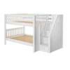 Maxtrix Full Low Bunk Bed With Stairs -Kids Furniture DAPPER WS