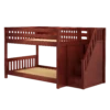 Maxtrix Full XL Low Bunk Bed With Stairs 2 Maxtrix Full XL Low Bunk Bed With Stairs -Kids Furniture DAPPER XL CS 82c54109 7ecf 461d 86d2 77af540eb245
