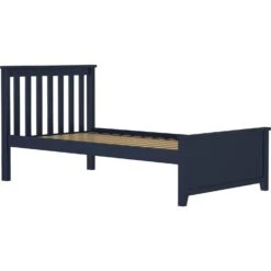 Jackpot Deluxe Dublin Twin Platform Bed -Kids Furniture DUBLINTWINBEDBLUERIGHT a7870a70 ec64 4f79 8bcc ba1fbc9d59f2