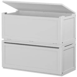 Maxtrix Stacked Toy Chest -Kids Furniture DoubleBoxW alt1