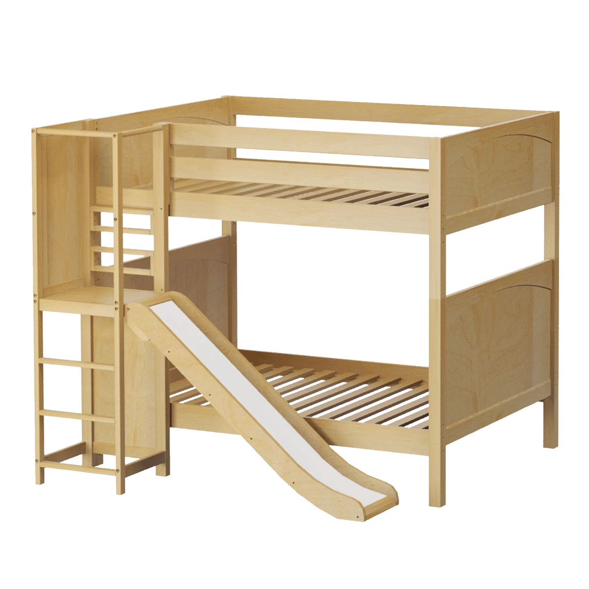 Maxtrix Full High Bunk Bed With Slide Platform 14 Maxtrix Full High Bunk Bed With Slide Platform - Image 12
