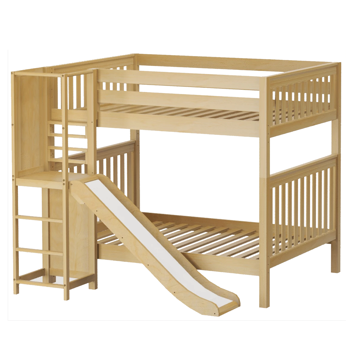 Maxtrix Full High Bunk Bed With Slide Platform 17 Maxtrix Full High Bunk Bed With Slide Platform - Image 15