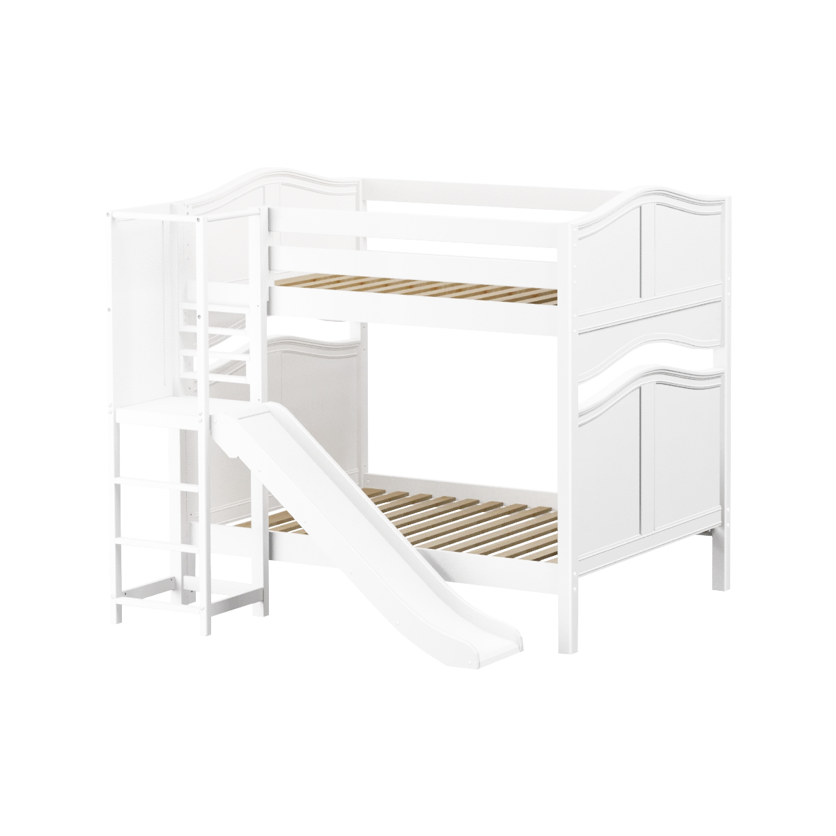 Maxtrix Full High Bunk Bed With Slide Platform 7 Maxtrix Full High Bunk Bed With Slide Platform - Image 5