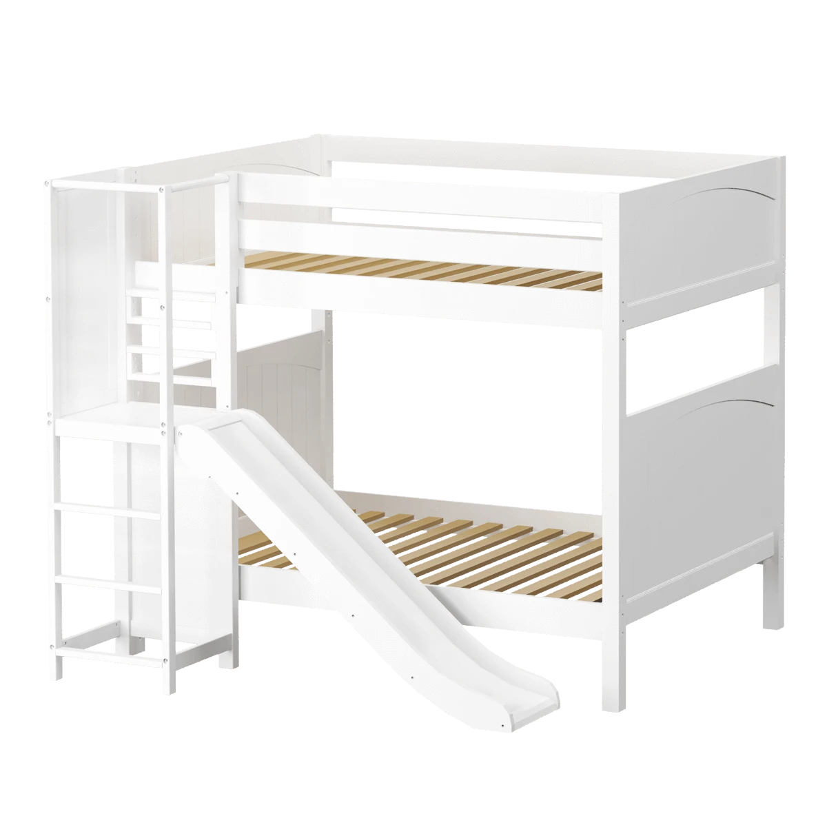Maxtrix Full High Bunk Bed With Slide Platform 13 Maxtrix Full High Bunk Bed With Slide Platform - Image 11