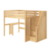 Maxtrix Full XL High Loft Bed With Stairs + Corner Desk 1 Maxtrix Full XL High Loft Bed With Stairs + Corner Desk -Kids Furniture ENORMOUS 15 XL NS LEFT 2