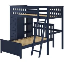 Jackpot Deluxe Edinburgh All In One Loft Bed Storage + Twin Bed -Kids Furniture Edinburgh1BL d736fd94 42ac 48d2 80a1 9e40c46d6d1d