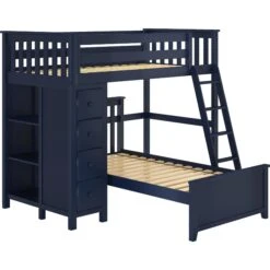 Jackpot Deluxe Edinburgh All In One Loft Bed Storage + Twin Bed -Kids Furniture Edinburgh1BR 7a3139fd bc62 465a 97c3 bd9dd82490fc