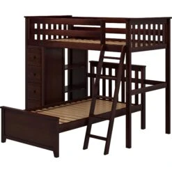 Jackpot Deluxe Edinburgh All In One Loft Bed Storage + Twin Bed -Kids Furniture Edinburgh1EL 0eef0a50 d1d2 453b a1b2 988ca59e040b