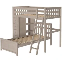 Jackpot Deluxe Edinburgh All In One Loft Bed Storage + Twin Bed -Kids Furniture Edinburgh1wLadderOnRightStoneRight c1cfe82d e6b1 4e96 8a1c 517facc0ba48