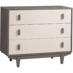 Tulip Tate Collection Classic Crib + 3-Drawer Dresser Set -Kids Furniture FB 9500 taupe latte fa0ee676 5be9 41cd 930f 30546f2a5098