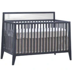 Nest Juvenile Flexx Convertible Crib -Kids Furniture FB Flexx BasinetteGraphite ed07c5dc 8cfd 4c1e 9de8 d6f8ab8d8dae