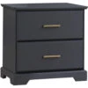 Natart Taylor Nightstand -Kids Furniture FB tayler TN charcoal
