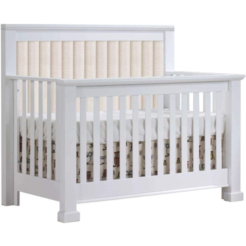 Natart Taylor ''5-in-1'' Convertible Crib With Upholstered Panel 5 Natart Taylor ''5-in-1'' Convertible Crib With Upholstered Panel - Image 3