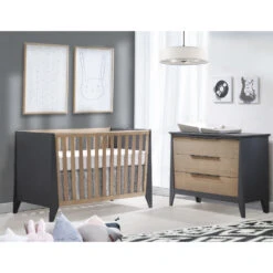 Nest Juvenile Flexx Classic Crib 15 Nest Juvenile Flexx Classic Crib -Kids Furniture Flexx charcoal 26b4dd3d 4e1e 4e84 a8cf 3cd069c8af52