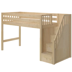 Maxtrix Twin XL Mid Loft Bed With Stairs 7 Maxtrix Twin XL Mid Loft Bed With Stairs -Kids Furniture GALANT XL NS 52b73965 d0d7 48a0 b205 4e8166bbf1bb