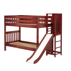 Maxtrix Twin Medium Bunk Bed With Slide Platform 29 Maxtrix Twin Medium Bunk Bed With Slide Platform -Kids Furniture GAP CS