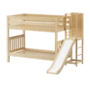 Maxtrix Twin Medium Bunk Bed With Slide Platform