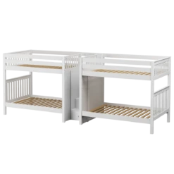 Maxtrix Full High Quadruple Bunk Bed With Stairs -Kids Furniture GIGA WS 413e6254 b020 4515 aedd 6505fa0e8249