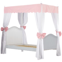 Maxtrix Twin Poster Bed With Canopy
