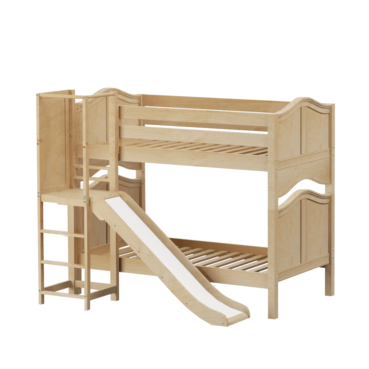 Maxtrix Twin Medium Bunk Bed With Slide Platform 4 Maxtrix Twin Medium Bunk Bed With Slide Platform - Image 2