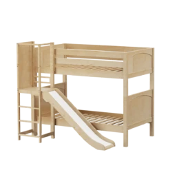 Maxtrix Twin Medium Bunk Bed With Slide Platform 26 Maxtrix Twin Medium Bunk Bed With Slide Platform -Kids Furniture GORGE NP