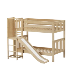 Maxtrix Twin Medium Bunk Bed With Slide Platform 30 Maxtrix Twin Medium Bunk Bed With Slide Platform -Kids Furniture GORGE NS