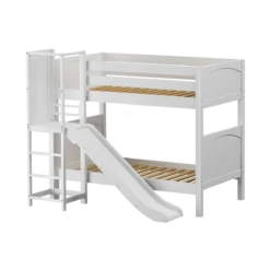 Maxtrix Twin Medium Bunk Bed With Slide Platform 34 Maxtrix Twin Medium Bunk Bed With Slide Platform -Kids Furniture GORGE WP