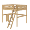 Maxtrix Full High Loft Bed + Corner Desk