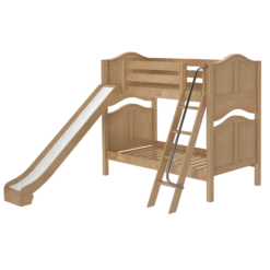 Maxtrix Twin Medium Bunk Bed With Slide -Kids Furniture HAPPY NC