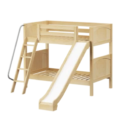 Maxtrix Twin Medium Bunk Bed With Slide -Kids Furniture HAPPY NP bf7368b5 833e 4f7e 928b 0a38f38ae3e1