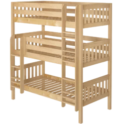 Maxtrix Twin Triple Bunk Bed With Ladder -Kids Furniture HOLY NS