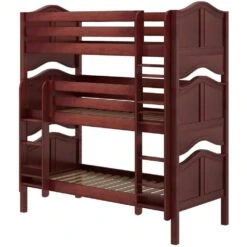 Maxtrix Twin Triple Bunk Bed With Ladder -Kids Furniture HOLY CC