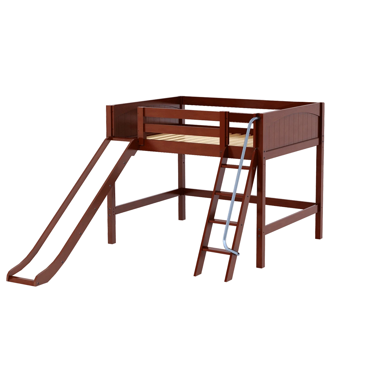 Maxtrix Full Mid Loft Bed With Slide 20 Maxtrix Full Mid Loft Bed With Slide - Image 18