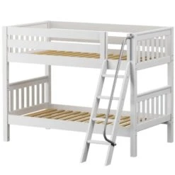 Maxtrix Twin Low Bunk Bed -Kids Furniture HOTHOT WS