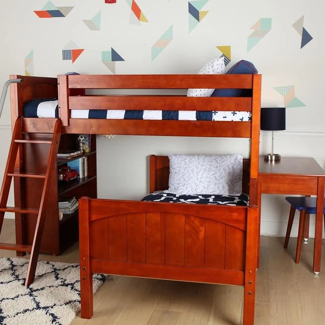 Maxtrix Twin L-Shaped Bunk Bed 5 Maxtrix Twin L-Shaped Bunk Bed - Image 3