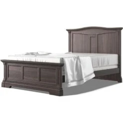 Romina Imperio Convertible Crib (Solid Panel) -Kids Furniture Imperio Bed with Low profile footboard