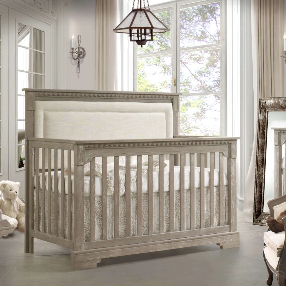 Natart Ithaca "5-in-1'' Convertible Crib With Upholstered Panel 5 Natart Ithaca "5-in-1'' Convertible Crib With Upholstered Panel - Image 3