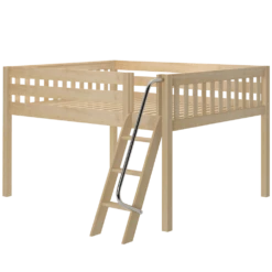 Maxtrix Queen Low Loft Bed -Kids Furniture JET RIDE XL NS