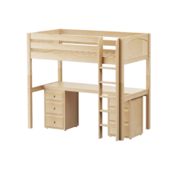 Maxtrix Twin High Loft Bed With Straight Ladder + Desk 37 Maxtrix Twin High Loft Bed With Straight Ladder + Desk -Kids Furniture JIBJAB3 NP 7a9da539 9372 42a4 8a8a 44ef56ddc51f