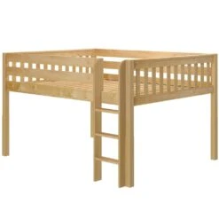 Maxtrix Queen Low Loft Bed -Kids Furniture JOY RIDE XL NS LEFT