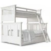 Romina Karisma Bunk Bed (Twin/Full) -Kids Furniture Karisma Twin Full Bunk Bed Solid White 9ed5b9a5 6e3e 464a bdb1 f3f3f82e8b13