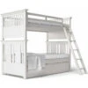 Romina Karisma Bunk Bed (Twin/Twin) -Kids Furniture Karisma Twin Twin Bunk Bed Solid White 52ec6578 c356 41f3 a4a9 93df38139b62