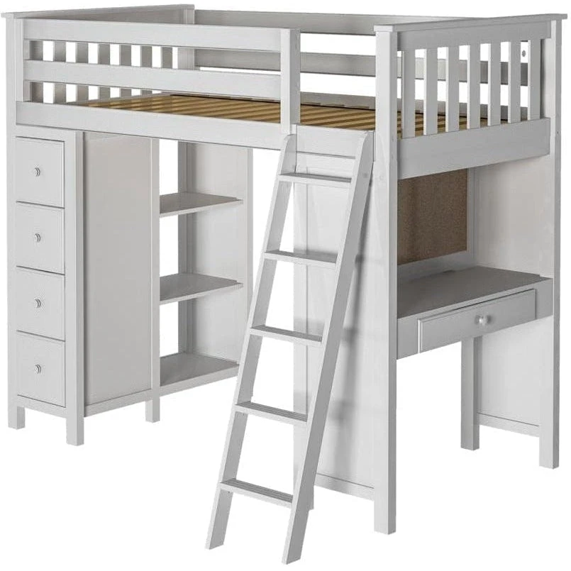 Jackpot Deluxe Kensington Loft Bed Storage Study 4 Jackpot Deluxe Kensington Loft Bed Storage Study - Image 2