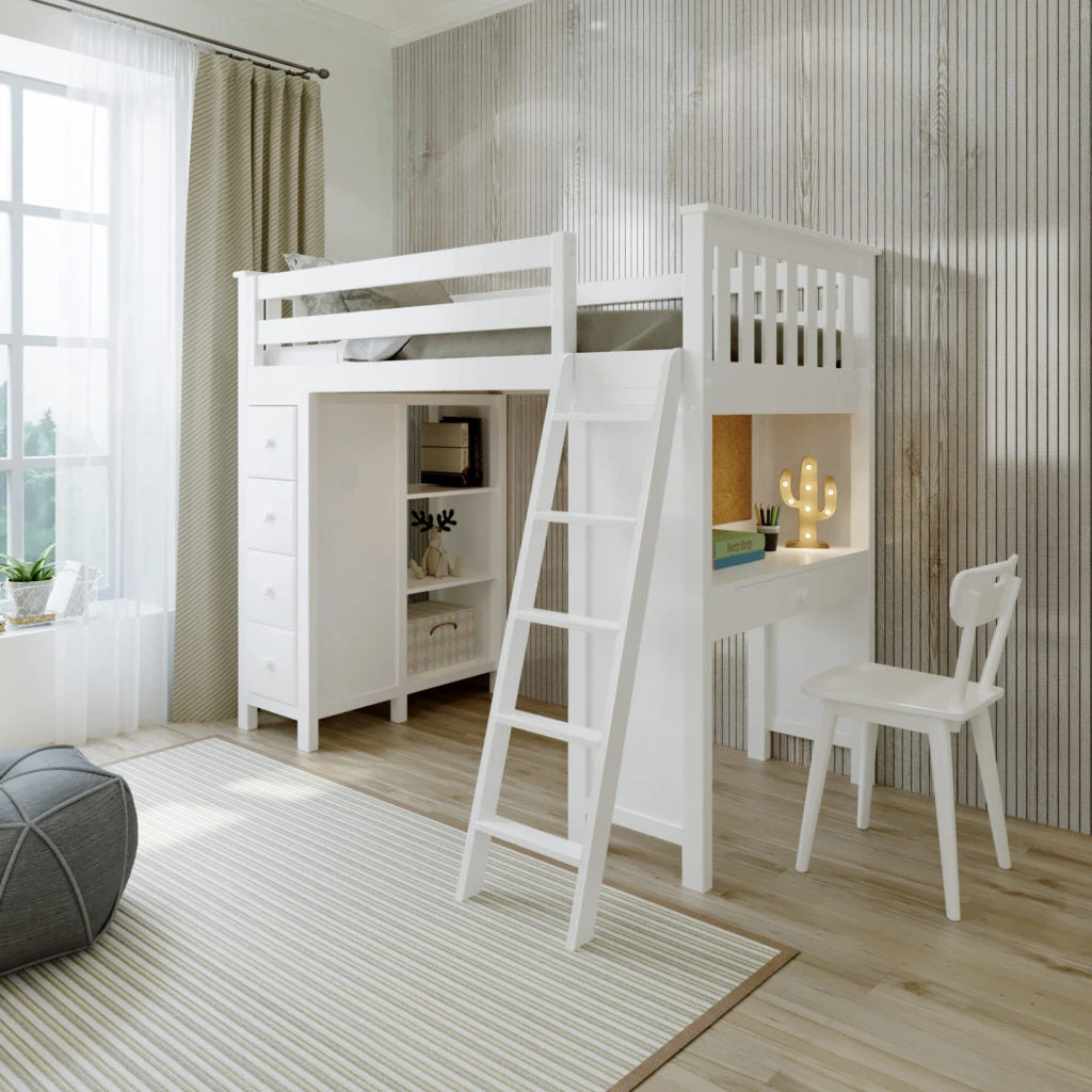 Jackpot Deluxe Kensington Loft Bed Storage Study 3 Jackpot Deluxe Kensington Loft Bed Storage Study