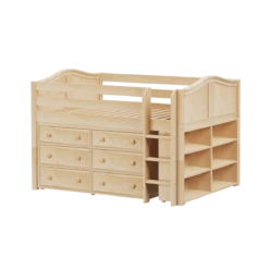 Maxtrix Full Low Loft Bed With Straight Ladder + Storage 23 Maxtrix Full Low Loft Bed With Straight Ladder + Storage -Kids Furniture LARGE1 NC b35bc25b 5833 4640 bb00 ed97d72eadc6