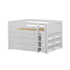 Maxtrix Full Low Loft Bed With Straight Ladder + Storage 30 Maxtrix Full Low Loft Bed With Straight Ladder + Storage -Kids Furniture LARGE1 WP 6466ded1 ade2 4f05 8d76 8c8c933b3a32