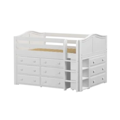 Maxtrix Full Low Loft Bed With Straight Ladder + Storage 32 Maxtrix Full Low Loft Bed With Straight Ladder + Storage -Kids Furniture LARGE3 WC 1a3ac671 6f04 402c bc26 cd128dfb6a3b