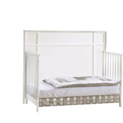 Natart Juvenile Lello Convertible Crib -Kids Furniture LELLO day bed blanc scaled 1